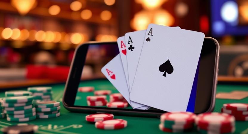3333BET mobile casino app interface