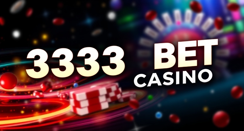 Variety of slot machines available on 3333BET